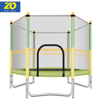 China With Zoshine Protective Net Safety Sport Professional Round Trampoline 8Ft China for sale