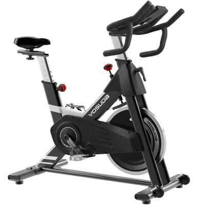 China Universal 20kg Rotation Indoor Magnetic Flywheel Fitness Trainer Exercise Bike Cycle Master Gym Bicycle Spin Bike For Gym Indoors for sale