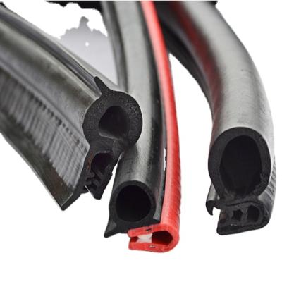 China Wholesale Car Door Metal EPDM Complex Rubber Seal Strip Car Door Rubber Tube for sale