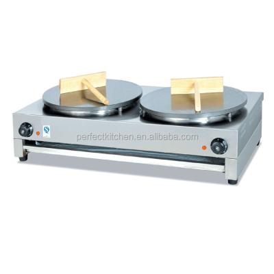 China Electric Hotels Double Dishes Pancake Maker /Double Pancake Machine for sale