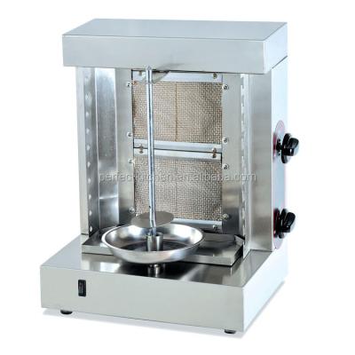 China Commercial Hotels Gas 2 Burners Doner Kebab Machine For Shawarma for sale