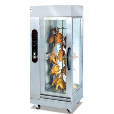 China Chicken Barbecue Stainless Steel Commercial Restaurant Electric Vertical Chicken Grill Machine for sale