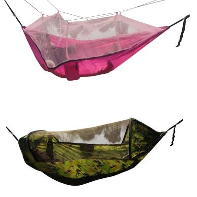 China Adult, Hammock With Stand Portable Custom Double And Single Travel Lightweight Camping Hammock Outdoors for sale