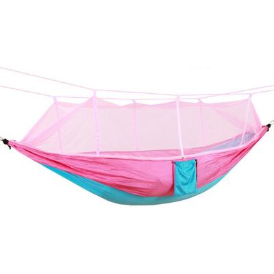 China Durable factory hot sale camping hammock with mosquito net for outdoor for sale