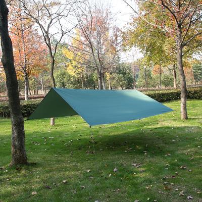 China Custom Ultralight Portable Fly Sunshade Beach Hammock Tarp Waterproof Tarp Tent for sale