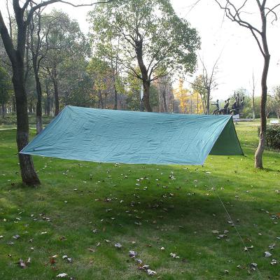 China 3m x 3m Waterproof Ultralight Nylon Fly Tent Ultralight Rain Tarp Reflective Camping for sale