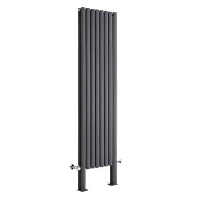 China Traditional Vertical Designer Radiator Oval Column Tall Central Heating Straight Radiator for sale