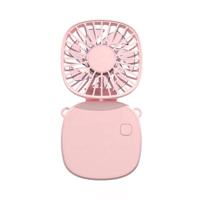 China Folding fan 2023 CH- 588  New Design Vaneless fan Portable Safe Rechargeable Handheld Mini USB Small Bladeless Fan for sale