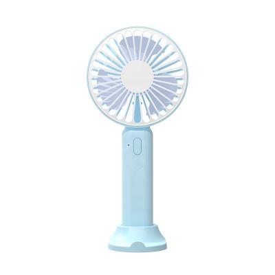 China Folding fan 2023 CH- 488  Portable USB Charging Dormitory Office Summer Gift Wholesale  New Mini Handheld Fan Cartoon Cute Pet for sale