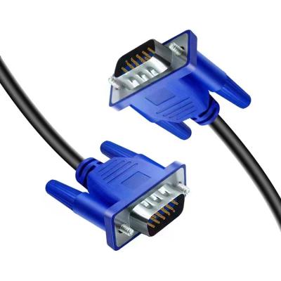 China PVC 2023 CH-0012vga Manufacturer vga computer video cable 1.5m VGA connection cable 3+5VGA cable 1.5m VGA connection for sale