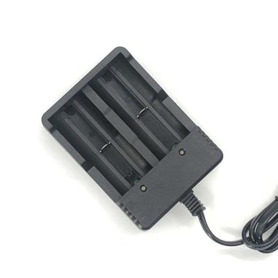 China 26650/18650/16340/14500 lithium battery 2022 CH-282A  18650 Charger 3.7v-4.2V charger Lithium battery dual slot smart bright flashlight independent dual charge for sale