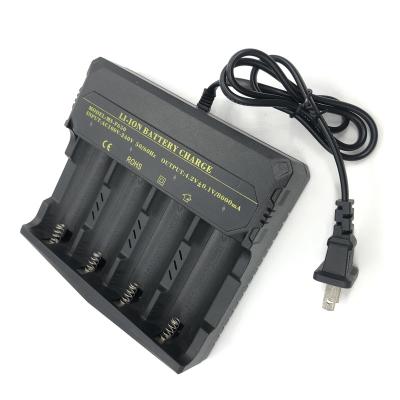 China 32650 26650 18650 lithium battery 2023 CH-F650 32650 Lithium battery four bad charge 18650 26650 high current fast charge flashlight battery charger for sale