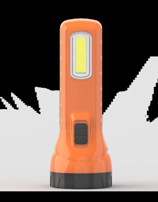 China Emergency 2023 CH-122 portable and useful torch light suitable cob sidelight popular flashlight pocket torch brazil plug torchlight for sale