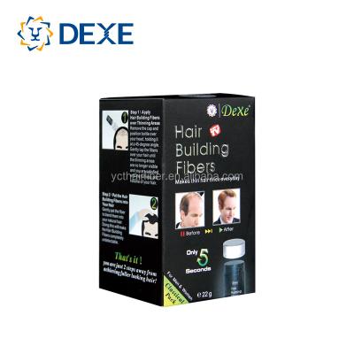 China Convenient fast treatment for bald spots and hair loss dexe hair building fibers keratin hair fibers products for sale