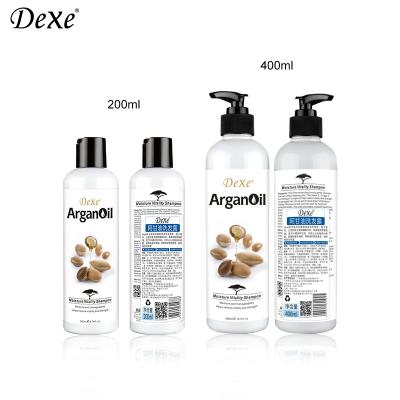 China Factory Supplier Organic Dexe Argan Oil Shampoo Anti-itching Hair Care Product / Bulk Shampoo for sale