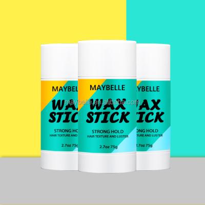 China Best Quality Organic Private Label Hair Styling Products No Flakes Tame Flyaways Best Hair Wax Smooth Stick For Hair for sale