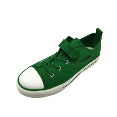 China Hot Sale Breathable Kids Casual Canvas Shoes Kids Kids Canvas Shoes Custom Girl Boys School Canvas Sneaker Shoes for sale