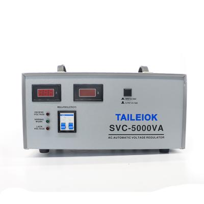 China SVC 5000w voltage and frequency stabilizer 230v for sale