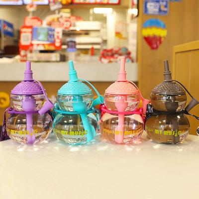 China High quality creative cute portable plastic water bottle viable for kids for sale