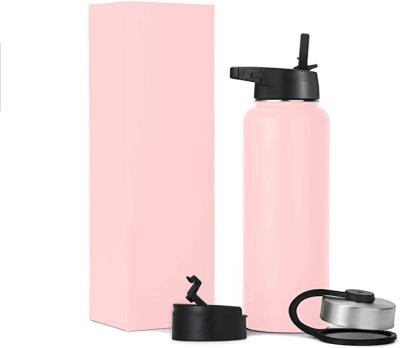 China 2021 Single Style Vial Water Bottle Sustainable Modern Double Wall Sports Vacuum Insulated Stainless Steel Water Bottle for sale