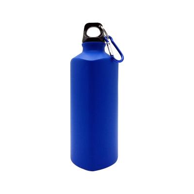 China Sustainable Drink Water Containers 600ML Aluminum Water Bottle With Safety Screw Lid for sale