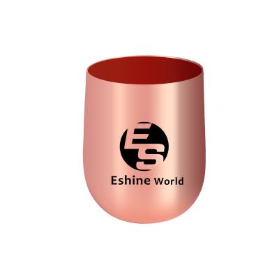 China Zhejiang Leisure Disposable Rose Foil Cold Drinking Kids Water Cup Without Cover for sale