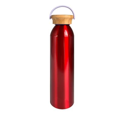 China Sustainable Promotional OEM BPA Free 650ml Bicycle Sports Aluminum Water Bottle for sale