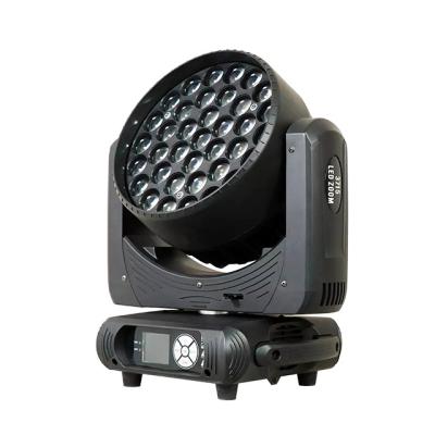 China Concert/Wedding/Event/Nightclub/Church 37*15W LED /pub/DJ/ Show Wash Beam Spot Moving Head Lights 4 in 1 Stage Light for Nightclub/Church RGBW dj disco night for sale