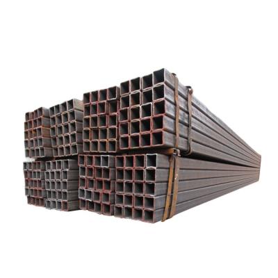 China liquid pipe black square steel pipe, astm a36 black steel pipe, rectangular steel tube cavity section for sale