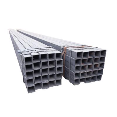 China Fluid Pipe Black Square Steel Pipe, Structural Hollow Section, Square Tube 20x20 Mm Steel for sale