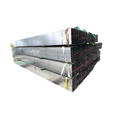 China Liquid Pipe Hot Dip Galvanized Steel Rectangular And Square Tube Hollow Section Price 50mm X 50mm Square Tube for sale