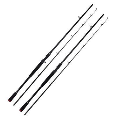 China TAIGEK Carbon Fiber Casting Bass Fishing Spinning Lure Rods Heavy Power Catfish Rod for sale