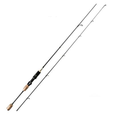 China OEM UL Durable 1.8m Fishing Spinning Rod Ultra Light Rod High Carbon 2 Section Trout Fishing Rod for sale