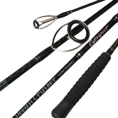 China 1.68m 1.8m 1.98m 2.1m Carbon Boat Fishing Rod Slatwater Trolling Building Fishing Rod for sale