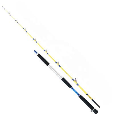 China 1.5m 1.65m 1.8m 1.98m 2.1m Carbon Boat Fishing Rod Seawater Trolling Building Fishing Rod for sale