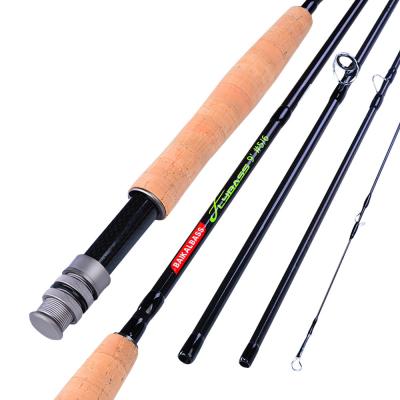 China Carbon 2.4m 8FT 3/4# 2.7M 9FT 5/6# nymphing fly fishing rod fly rods for sale