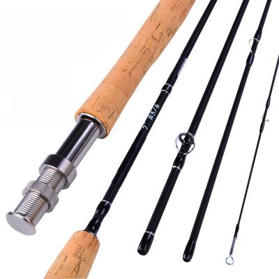 China 7FT 3/4# 5/6# 7/8# Carbon Euro Rod Salmon Pike Kids Saltwater Nymphing Trip Pilot Fishing Rods for sale