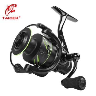 China All Metal Multi Size TAIGEK All Spinning Fishing Reel GT Long Range Fishing Reel Saltwater Fishing Reel for sale