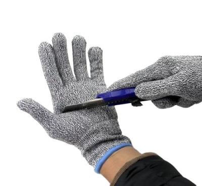 China Hand Protection Level-3 Level-5 Dynema Cut-Resistance Glove Coating Without Coating for sale