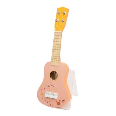 China 17 Inch Kids Educational Guitar Ukulele Toys 4 String Ukeleles Toy Toddler Musical Instruments Educational Wooden Learning Toy For Beginner for sale