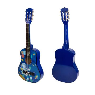 China 21 Inch Kids Educational Guitar Ukulele Toys 4 Strings Ukelele Educational Study Toy Toddler Musical Instruments For Beginner for sale