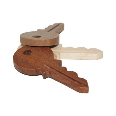 China MODEL TOY Solid Wood FSC Material Pretend Toy Tool Keys Montessori Educational Toy For Children for sale