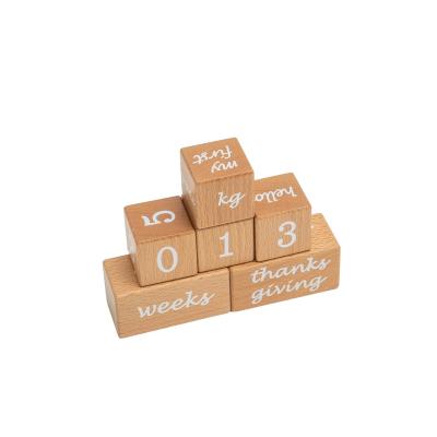 China New Style Eco-friendly Building Block Toy Cube Puzzle Building Block Set with Building Block and Digital Words for Kids for sale