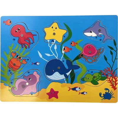 China Eco-friendly Wooden Magnetic Montessori Play Toy Sets Fishing Board Fishing Toys Pretend Educational Toys For Toddlers for sale