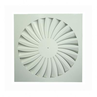 China EUROPEAN Square Swirl Air Diffuser Air Conditioning Diffuser CD-SWC for sale