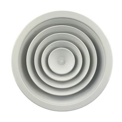 China Modern Round Ceiling Diffuser Water Proof Duct Air Conditioner Canopy (HVAC Grille) for sale