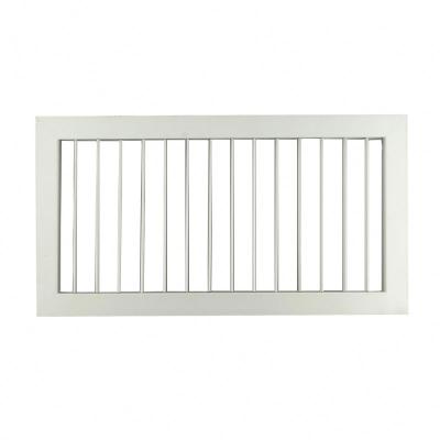 China Industrial Aluminum Air Vent Single Deflection Grill SG-EFV for sale