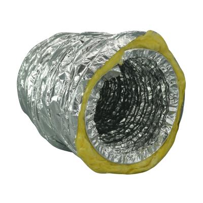 China Traditional Wholesale Different Size HVAC Aluminum Flexible Air Conditioning Duct For Oval Connector for sale