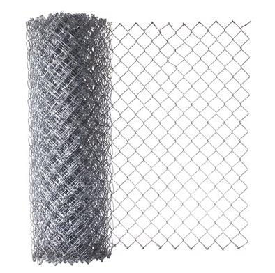 China Easily Assembled 6 Ft x 50 Ft 11.5 Gauge Galvanized Chain Link Fabric / Steel Chain Link Fence Roll for sale