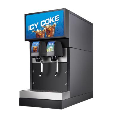 China New Metal+plastic Fashion Espresso Coffee Vending Machine Two Tastes Beverage Vending Machine for sale